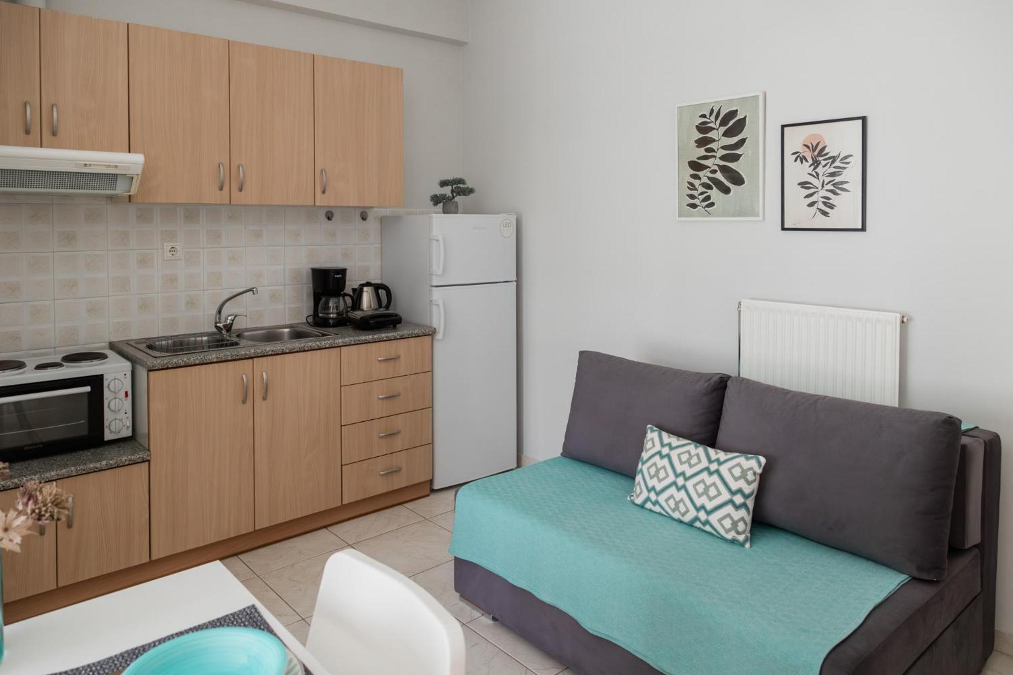 Mellow Studio In Volos City Apartment Luaran gambar